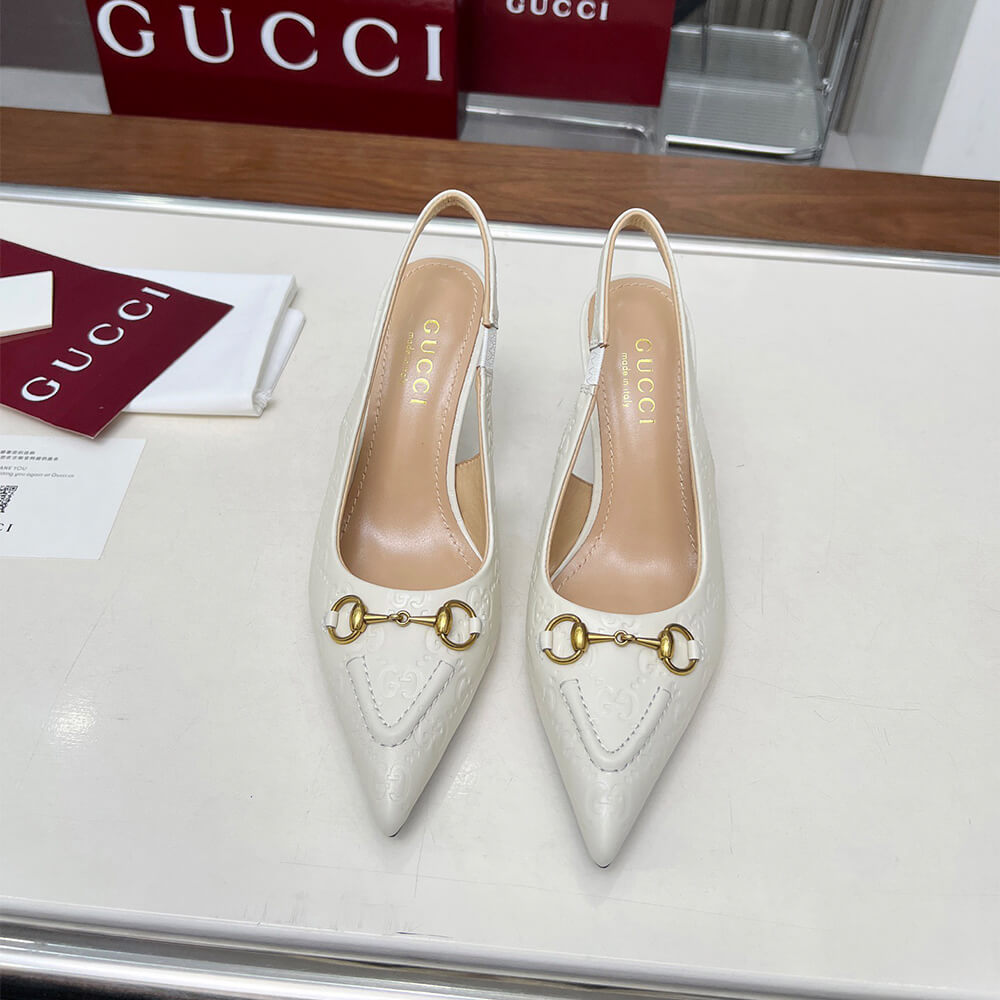 Gucci Women s slingback pump with Horsebit - Top Club