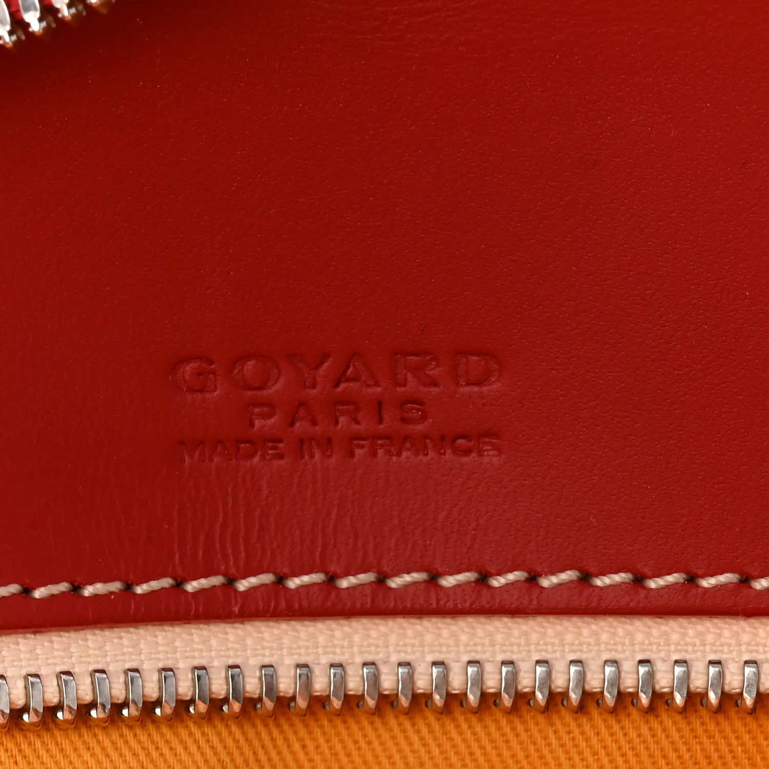 Goyardine Ambassade MM Briefcase Red - Top Club