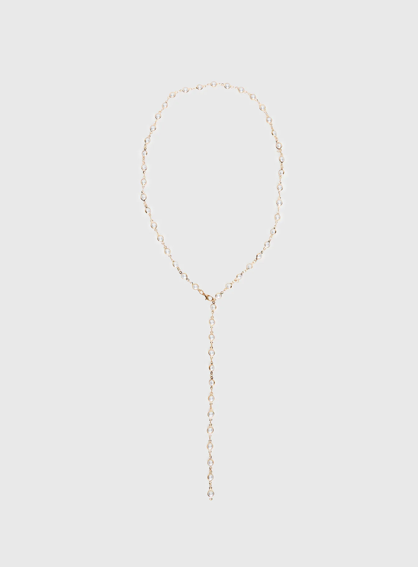 Elenita Long Necklace Gold