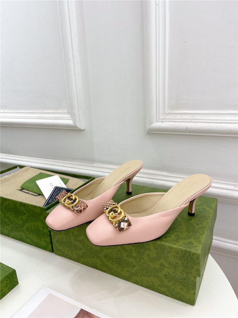 gucci new double G mules - Sneaker Replica Workshop