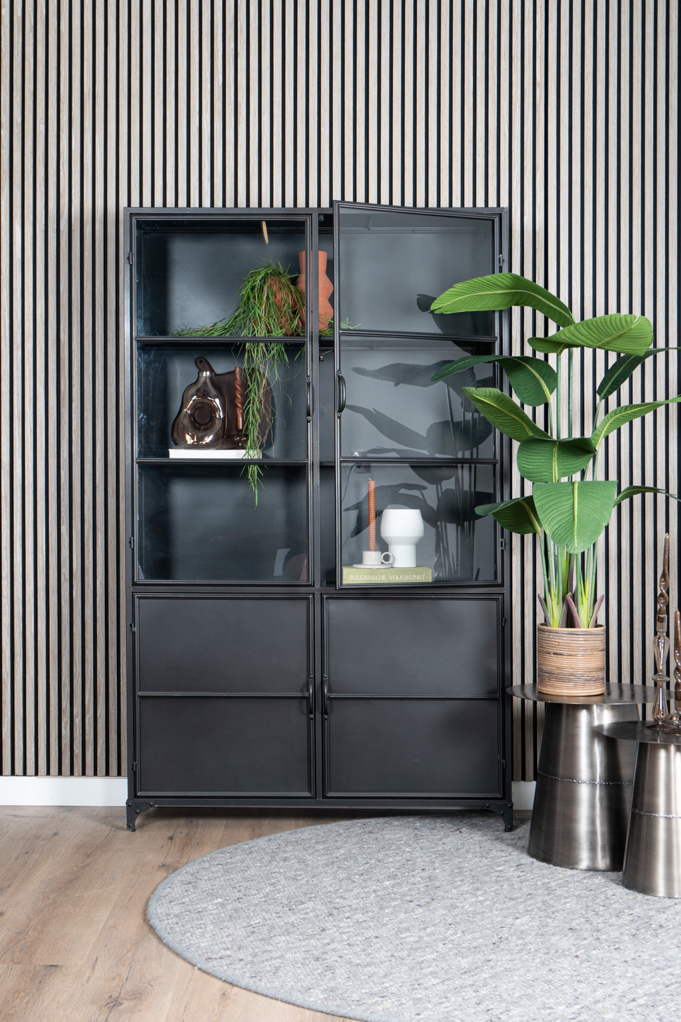 Vitrinekast Leroy 120 x 200 cm