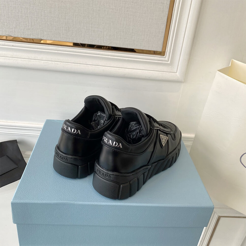 Prada Leather Sneakers - Top Club
