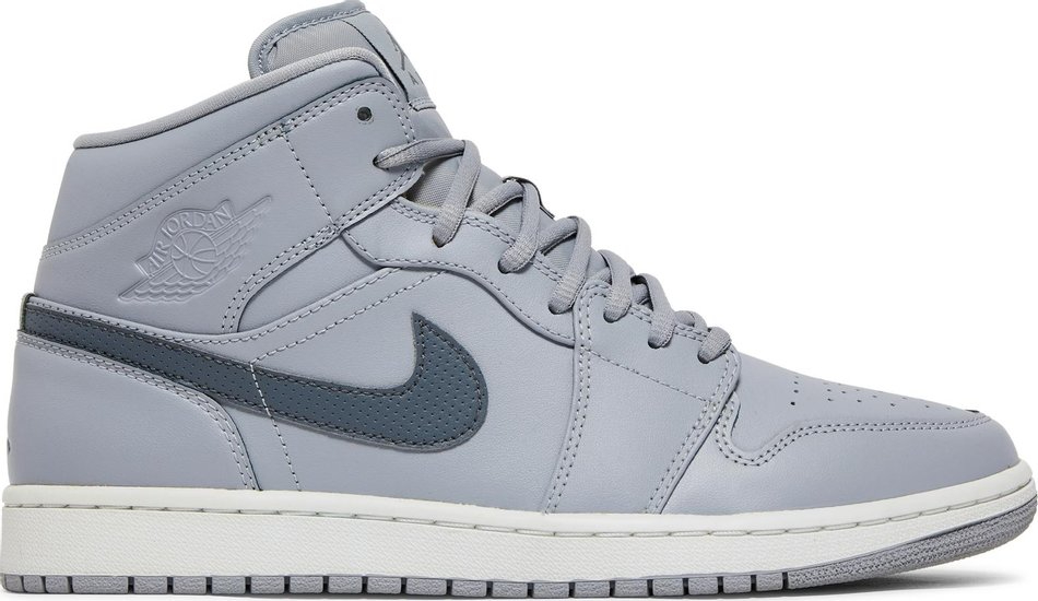 Air Jordan 1 Mid  Wolf Grey  554724-033 - Sneaker Replica Workshop