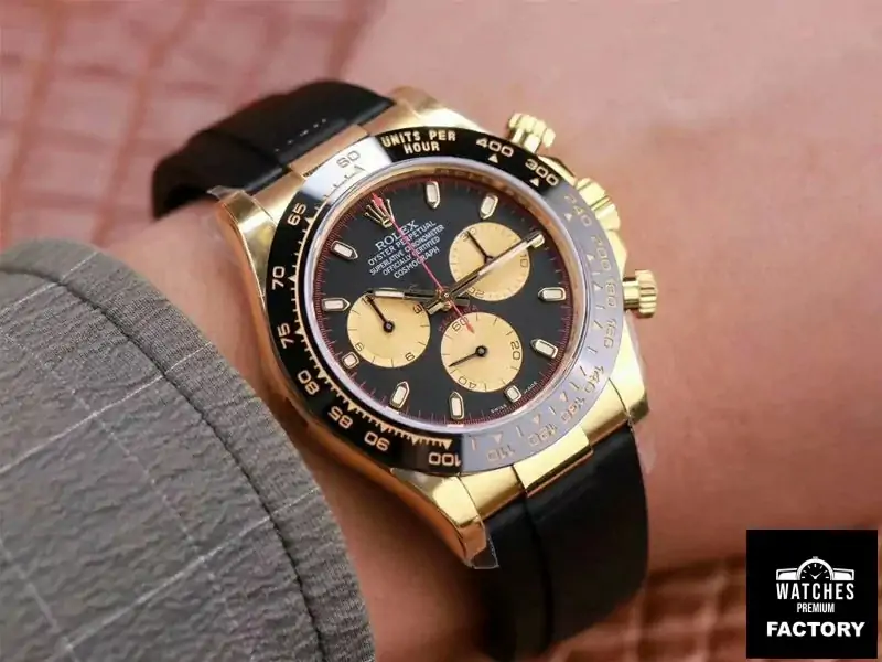 Rolex Daytona M116518LN-0047 Noob Factory Black Dial 4130 Movement