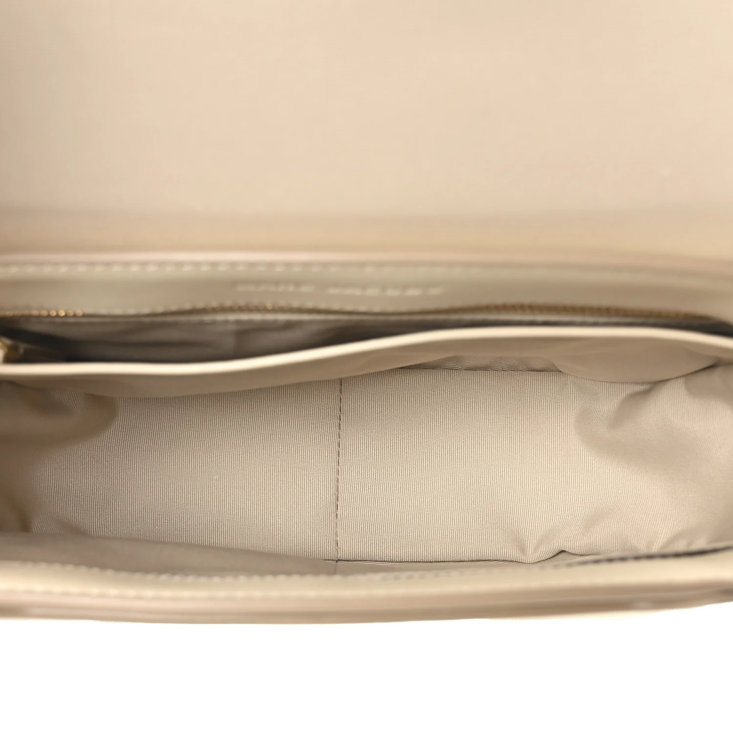 Calfskin Large The Covered J Marc Saddle Bag Cloud White - Top Club