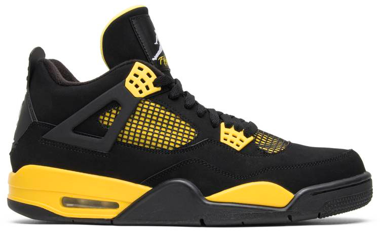 Air Jordan 4 Retro  Thunder  2012 308497-008 Replicas - Sneaker Replica Workshop
