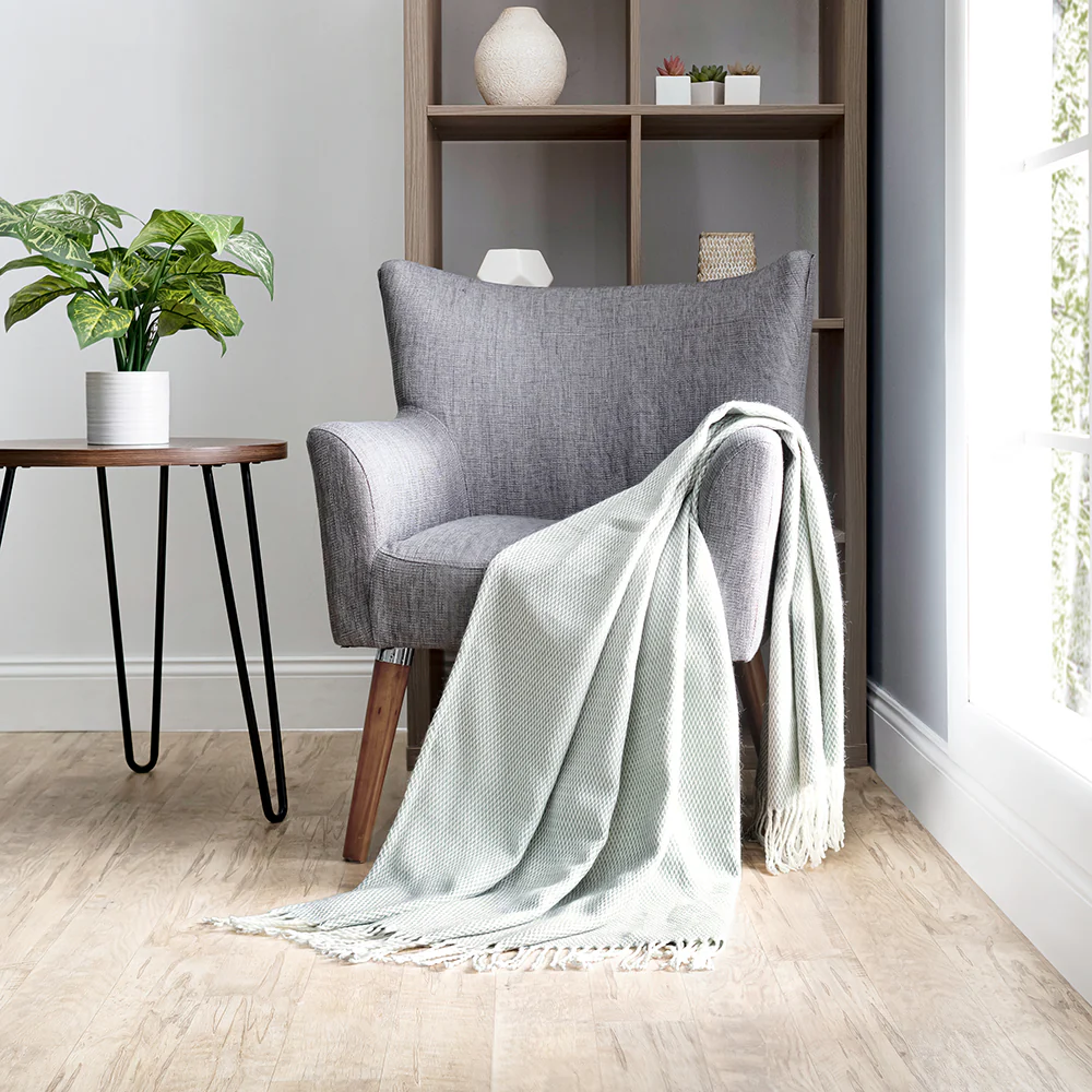 Herringbone Throw Blanket (Sale)
