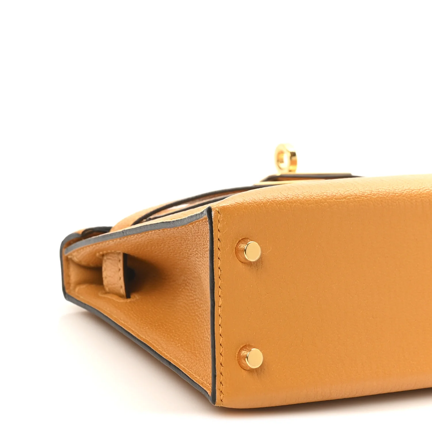 Chevre Chamkila Mini Kelly Sellier 20 Jaune D'or - Top Club