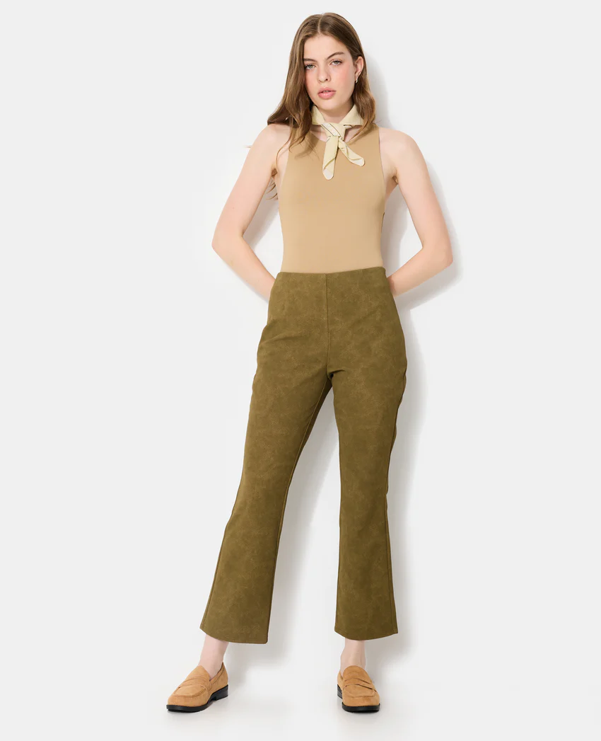 Pimkie Pantalon 7/8ème en suédine