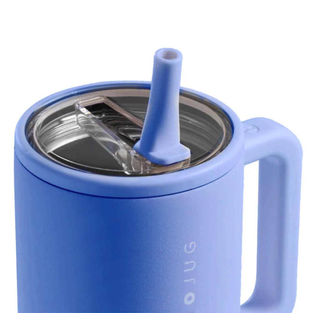 Traveler 32oz FreeSip® Stainless Steel Water Bottle - Light Blue