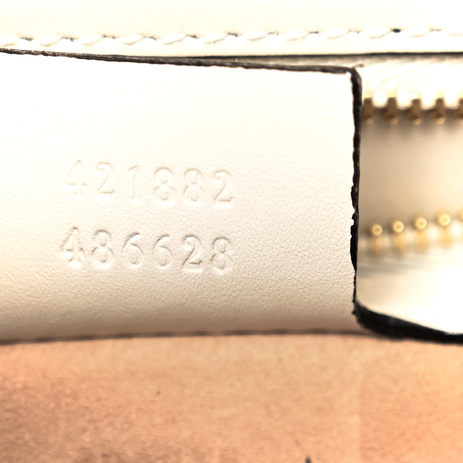 Calfskin Small Sylvie Shoulder Bag Off White - Top Club