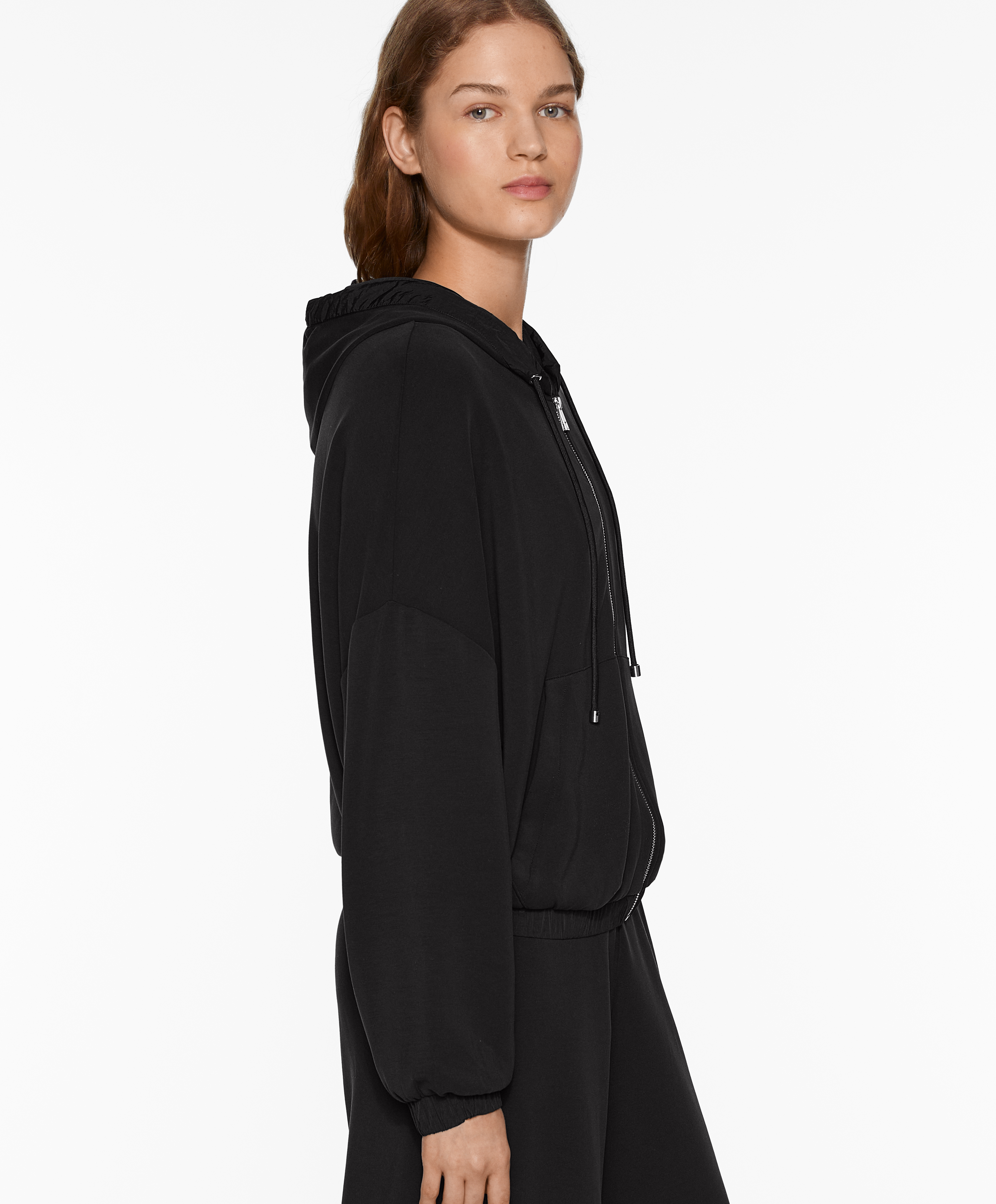 OYSHO Zip-through modal jacket
