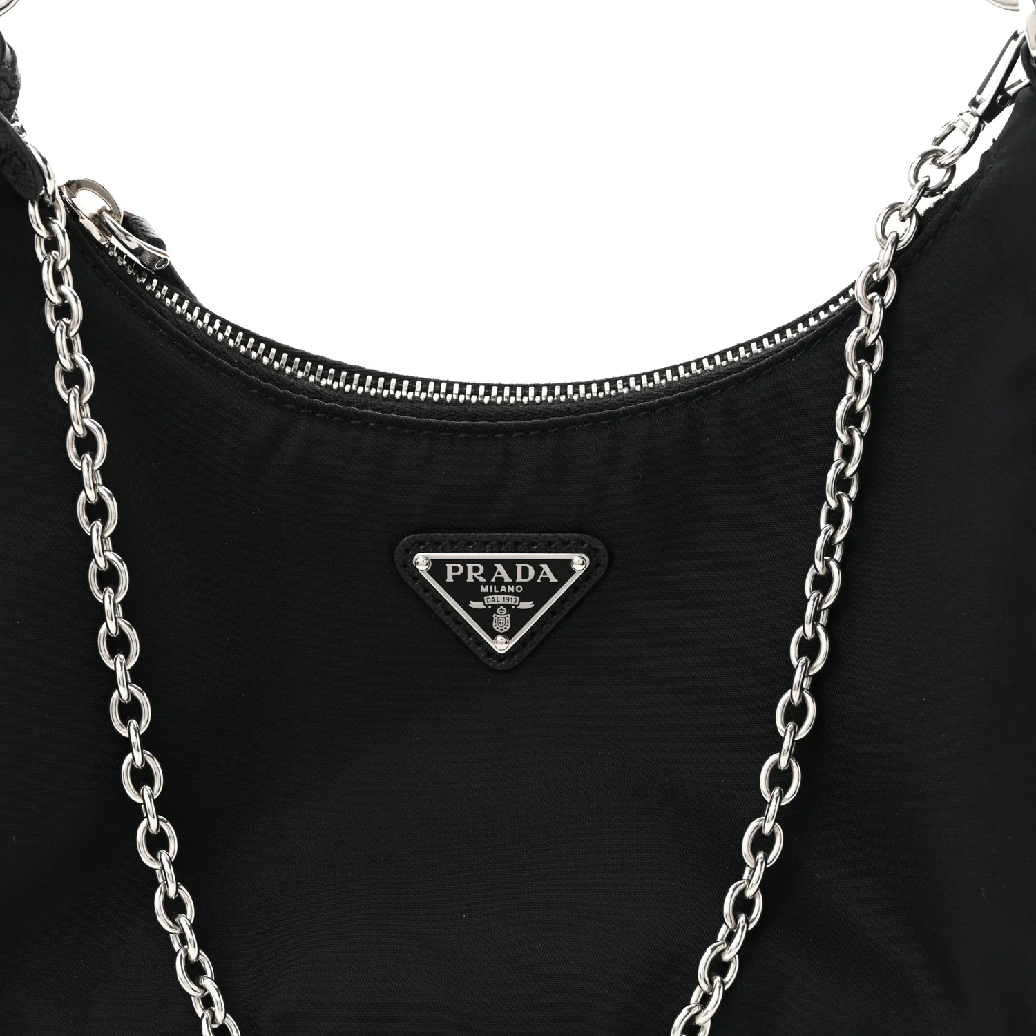 Nylon Re-Edition 2005 Shoulder Bag Black - Top Club