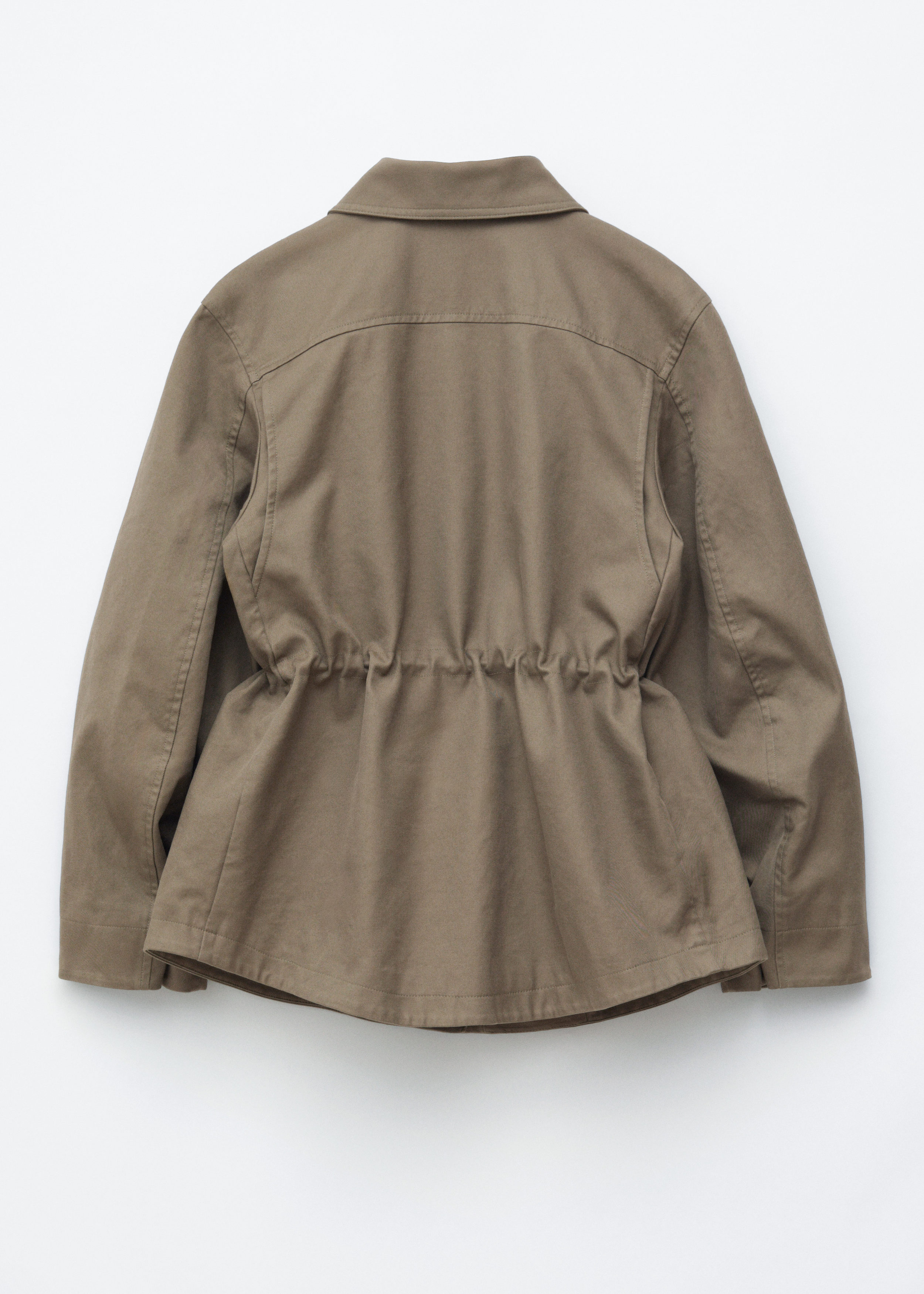 & Other Stories OVERSIZED DRAWSTRING UTILITY JACKET