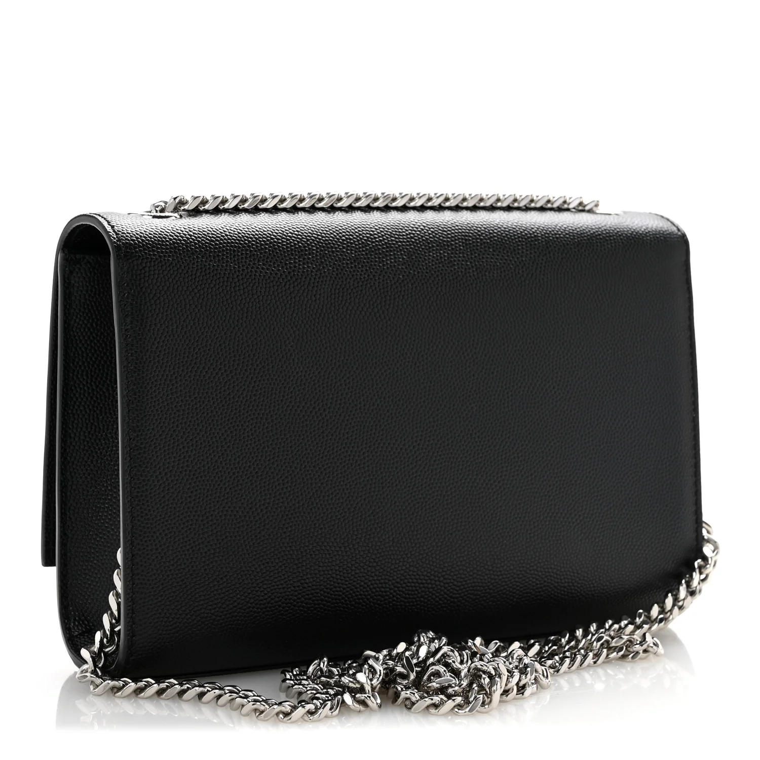 Grain De Poudre Small Monogram Kate Satchel Black - Top Club