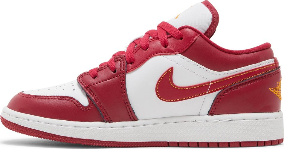 Air Jordan 1 Low GS  Cardinal  553560-607 - Sneaker Replica Workshop