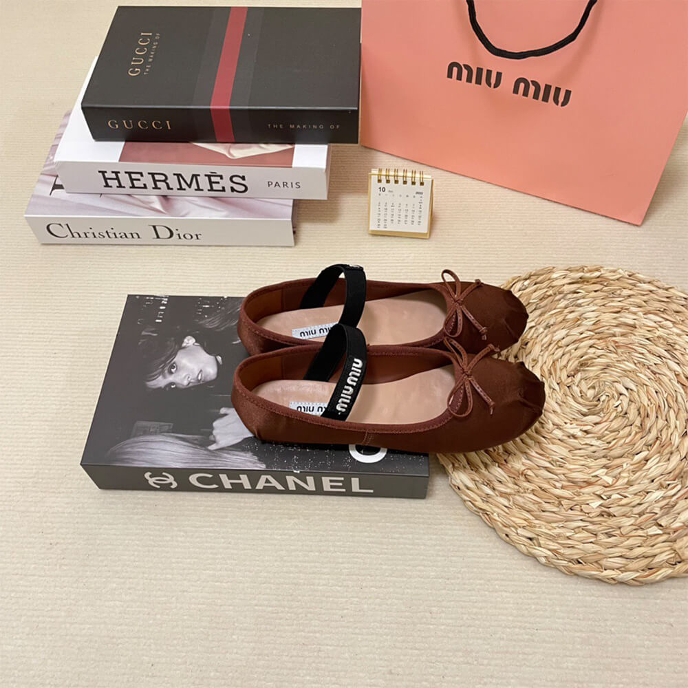 MiuMiu Satin ballerinas - Top Club