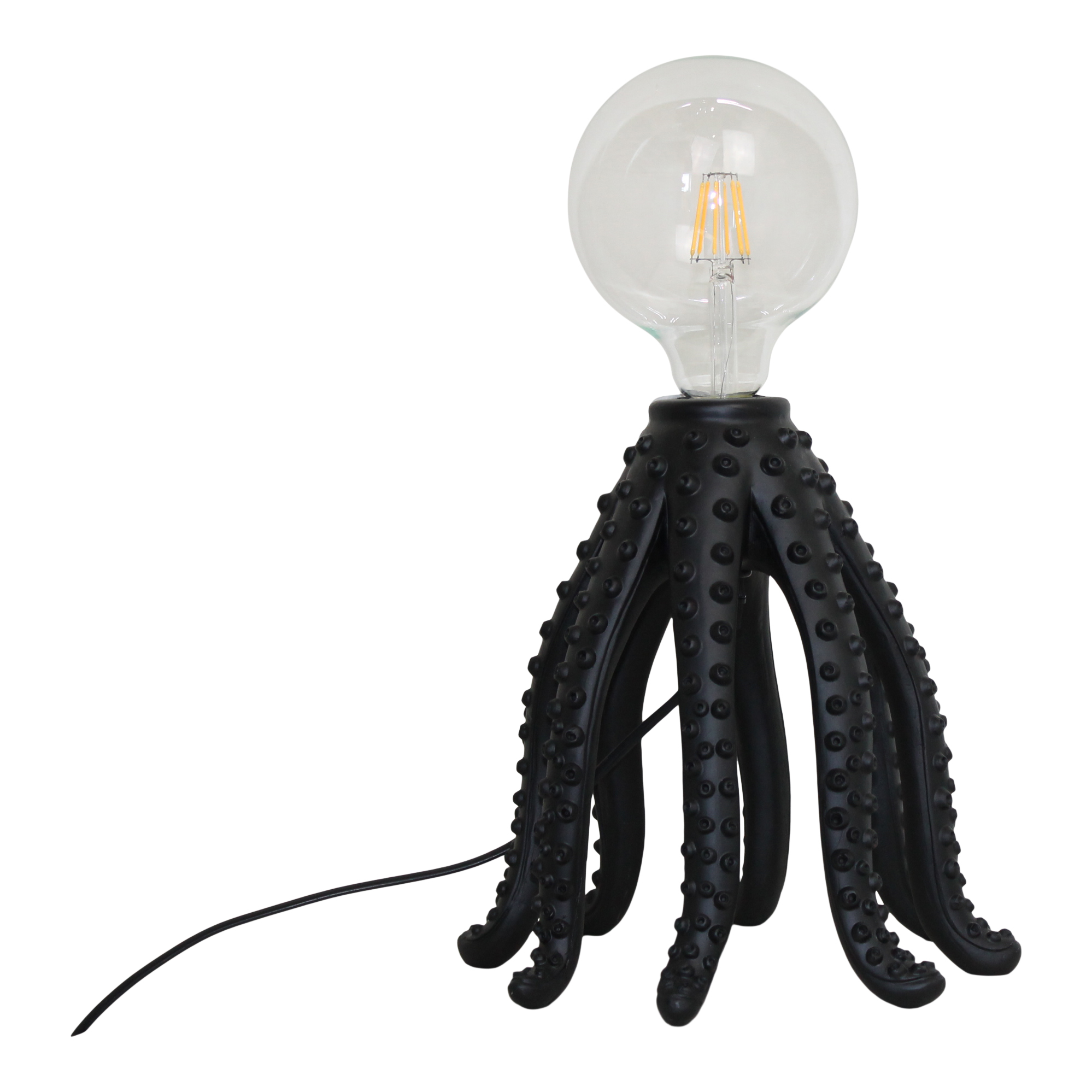 Tafellamp Octopus Octopus Lamp in Zwart