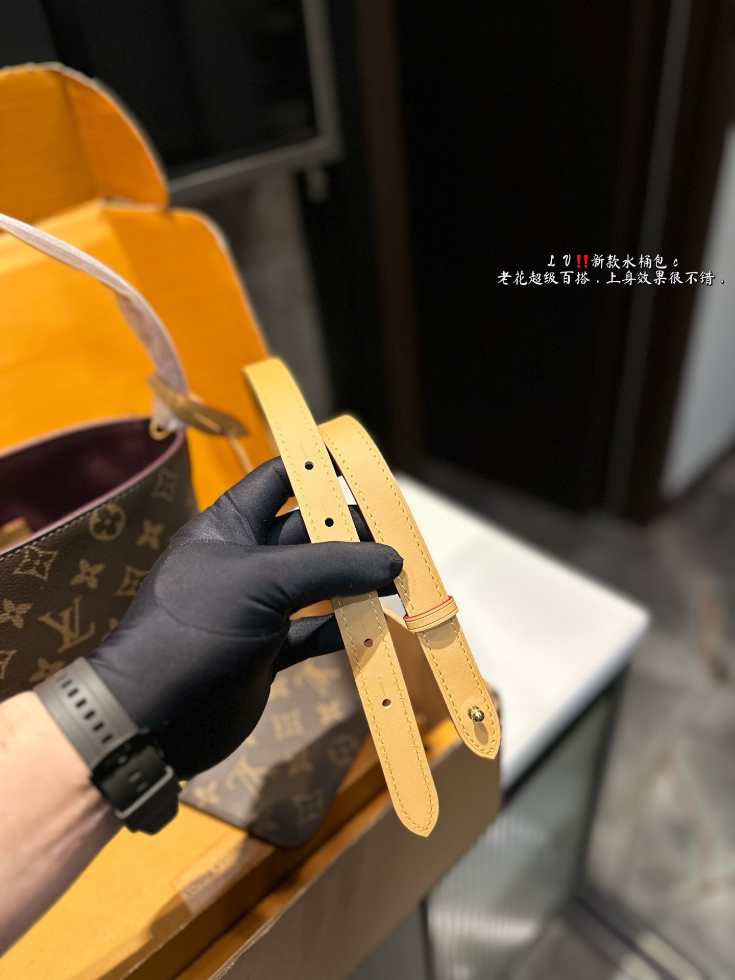 Louis new arrival ALL IN BB bucket bag size:17 * 18.5 cm - Top Club