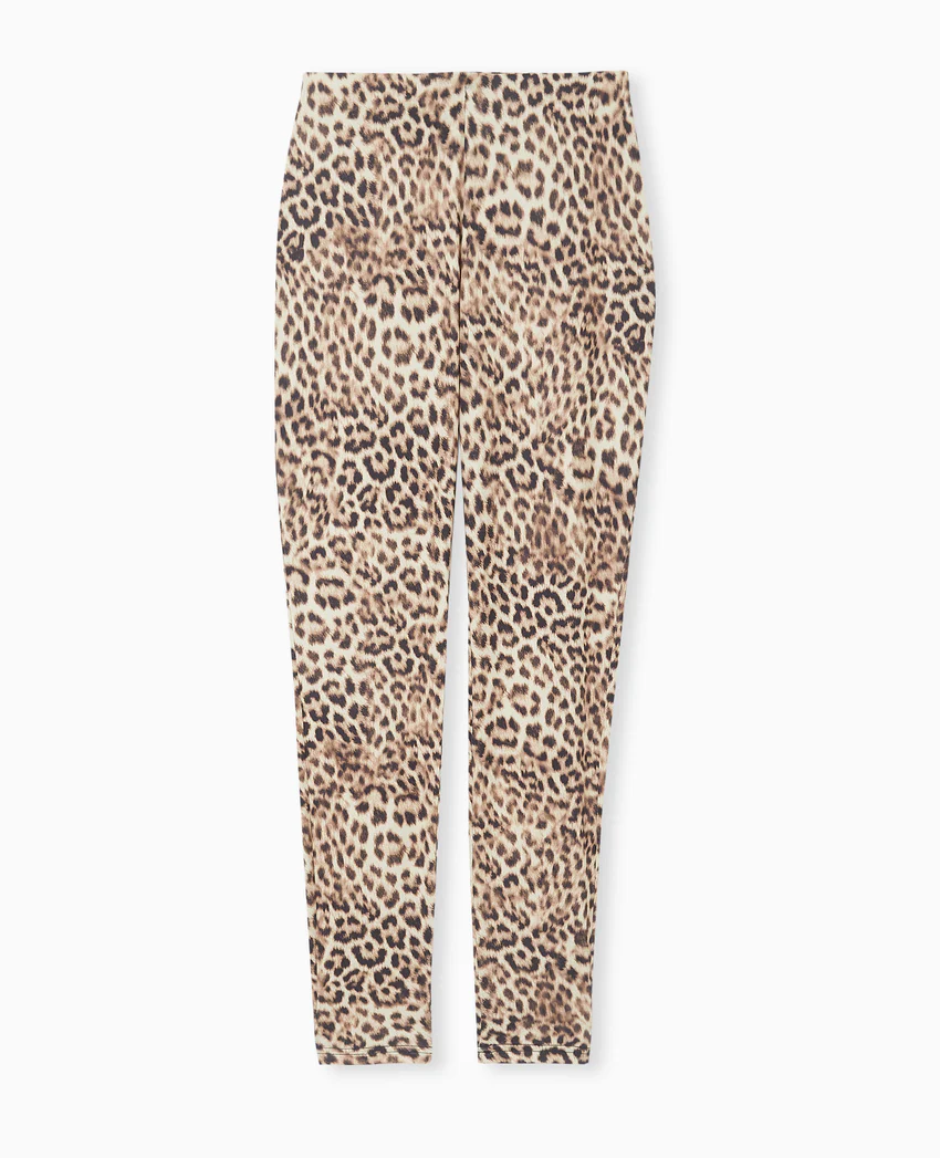 Pimkie Legging en maille extensible motif léopard