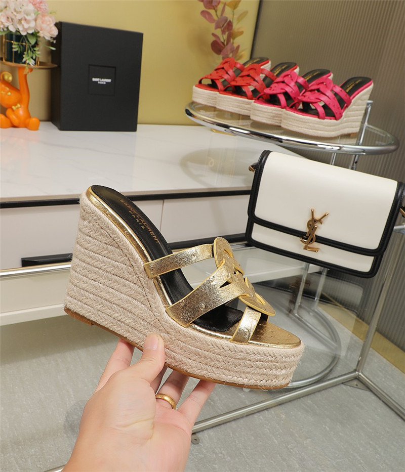 YSL High Platform Slippers - Sneaker Replica Workshop