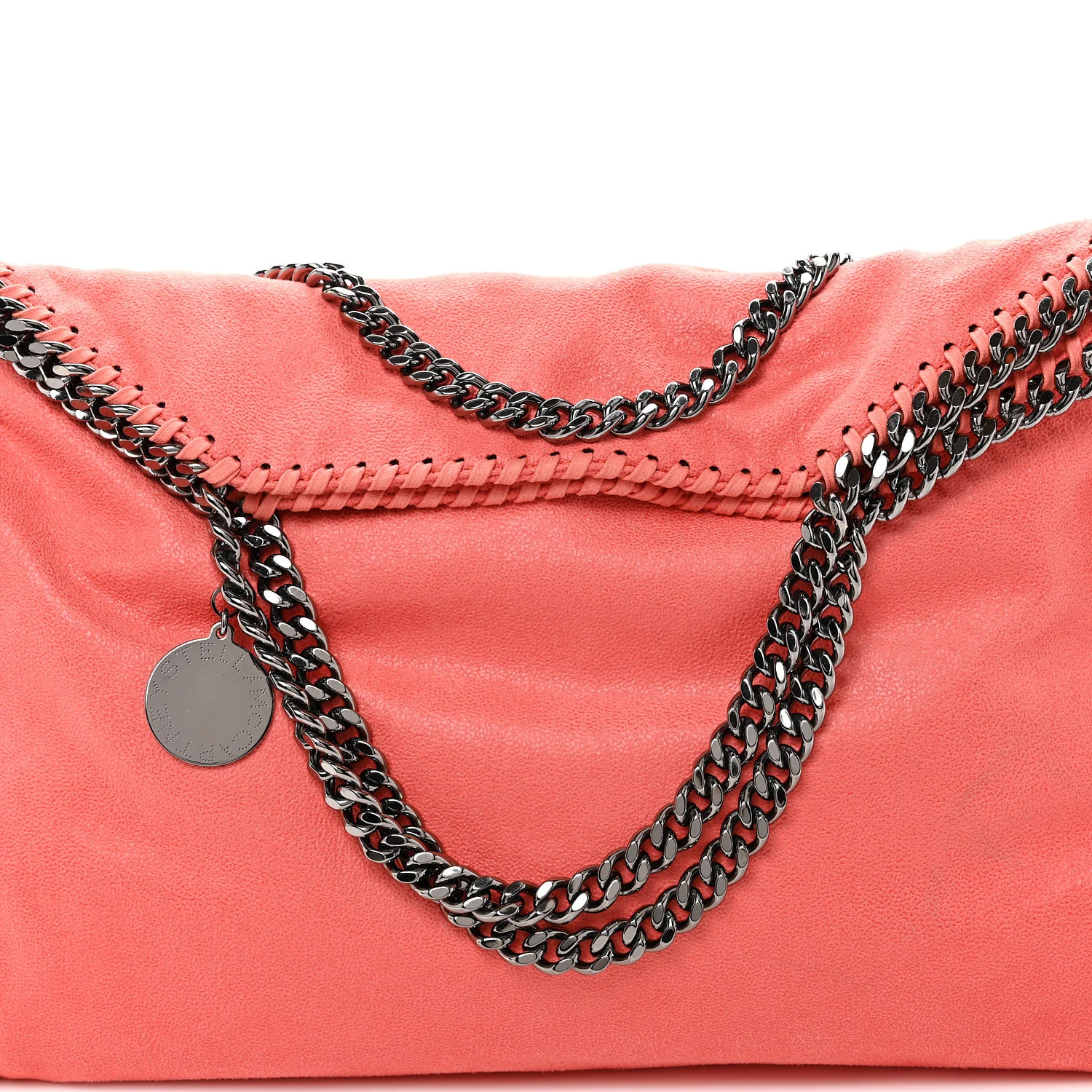 Shaggy Deer Small Falabella Tote Pink - Top Club