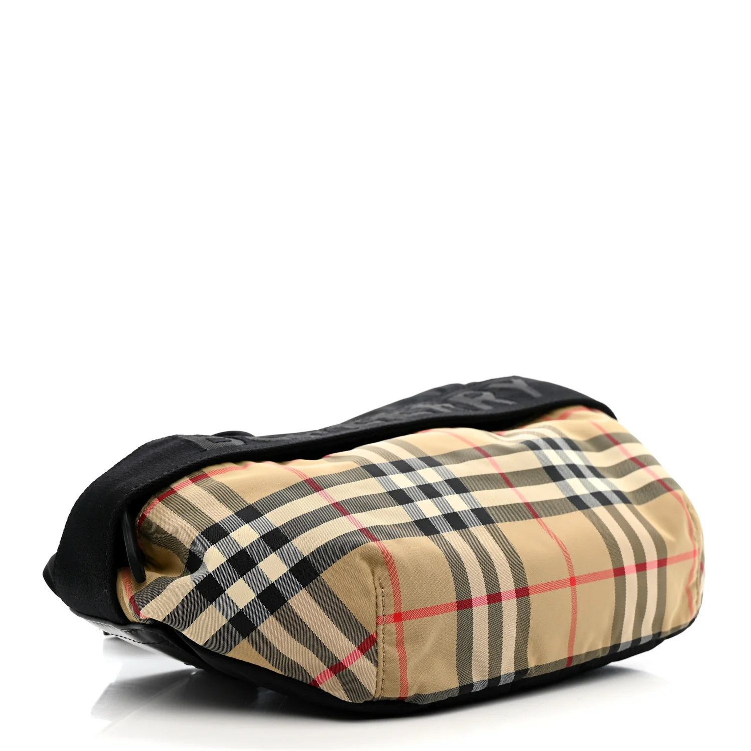 Nylon Vintage Check Sonny Bum Bag Archive Beige Black - Top Club