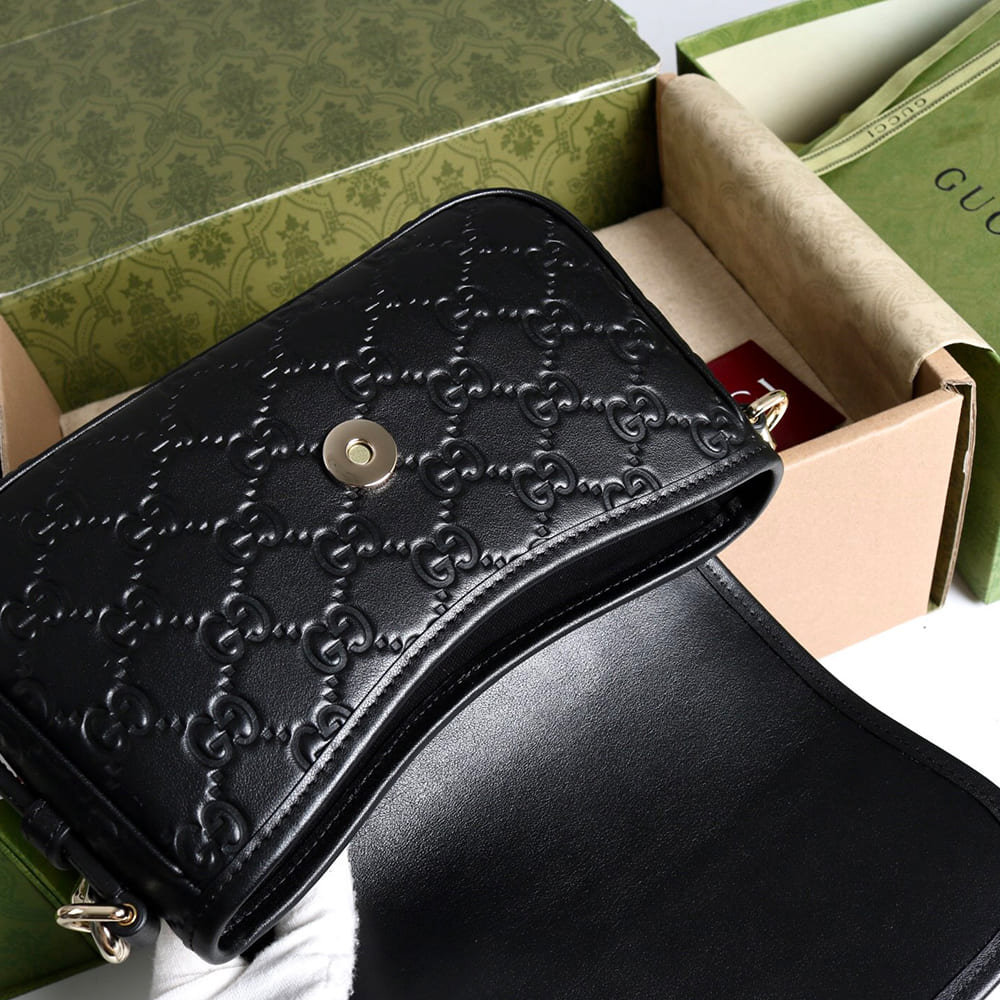 GG Emblem small shoulder bag - Top Club