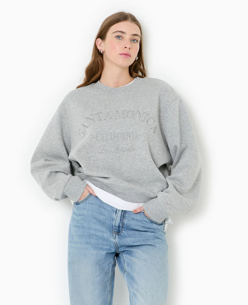 Pimkie Sweat col rond avec broderie