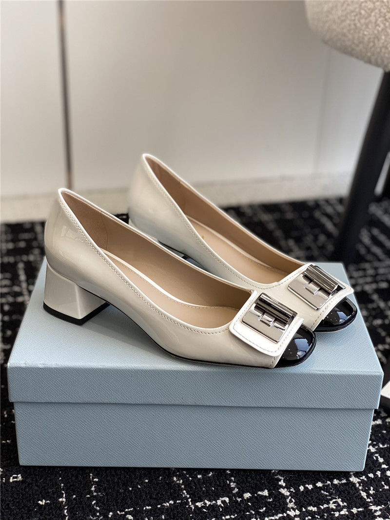 prada autumn and winter classic color matching shoes - Sneaker Replica Workshop