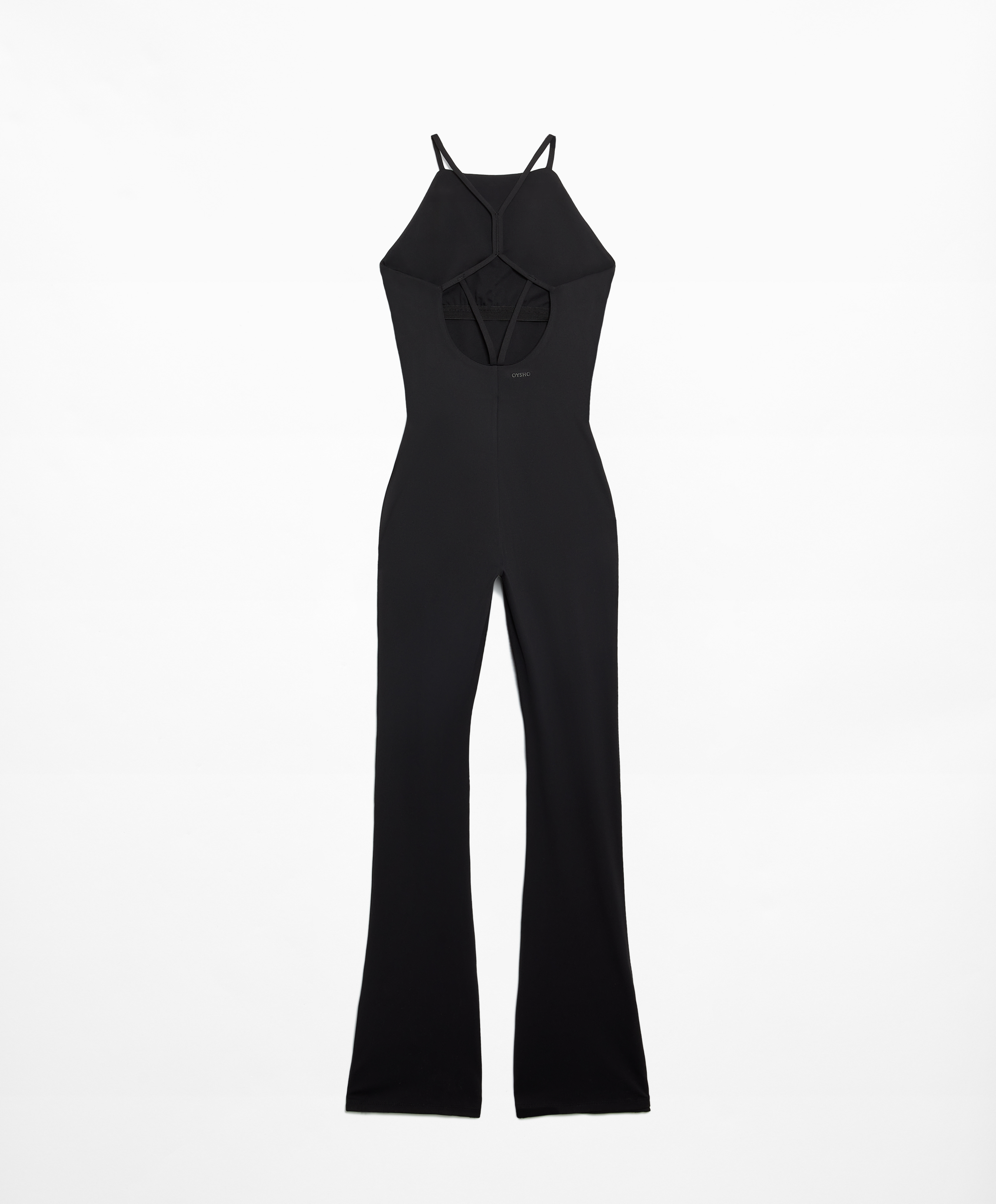 OYSHO Comfortlux open-back flare jumpsuit