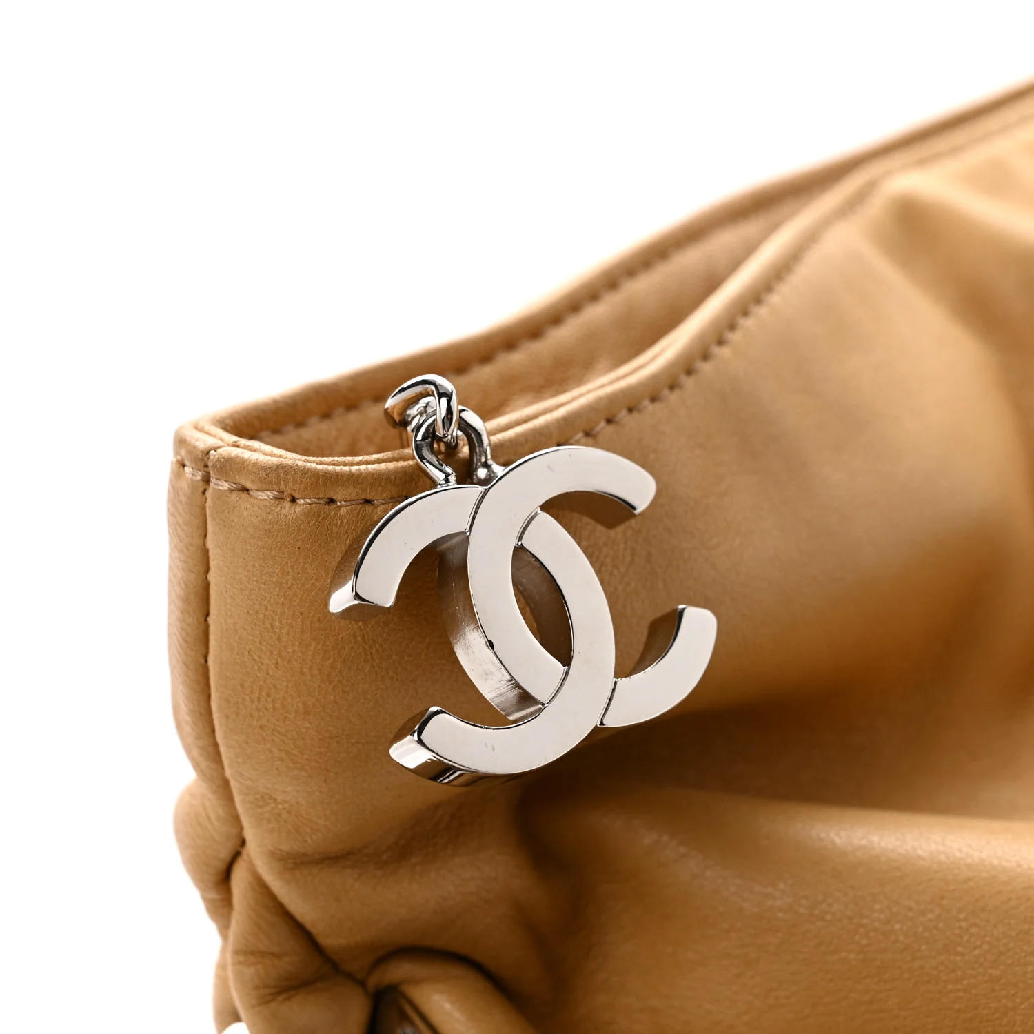 Lambskin Large Ultimate Soft Tote Beige - Top Club