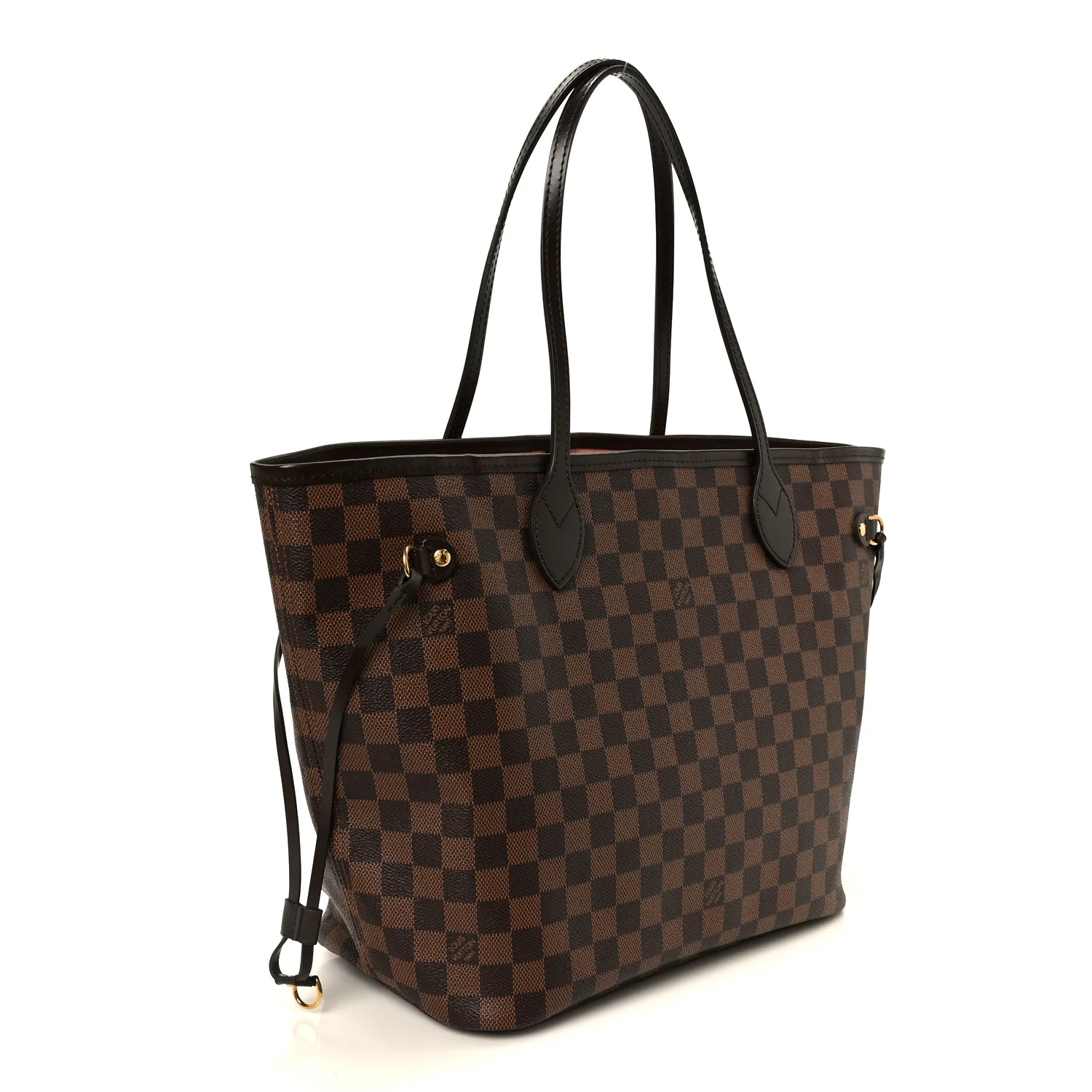 Damier Ebene Neo Neverfull MM Rose Ballerine - Top Club