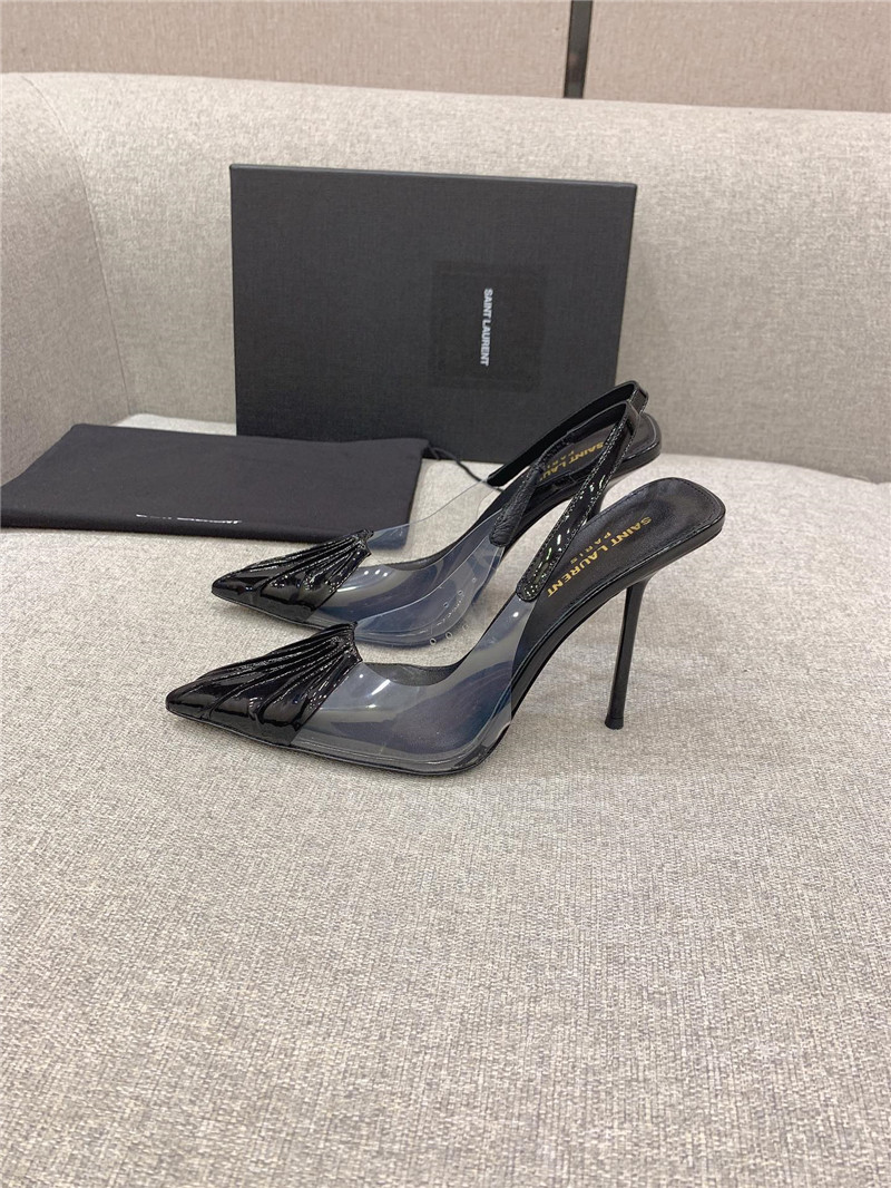 YSL new pointed high-heeled sandals - Sneaker Replica Workshop