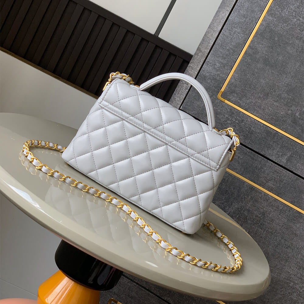 CHANEL Small Flap Bag with Top Handle(HIGH-END GRADE) - Top Club