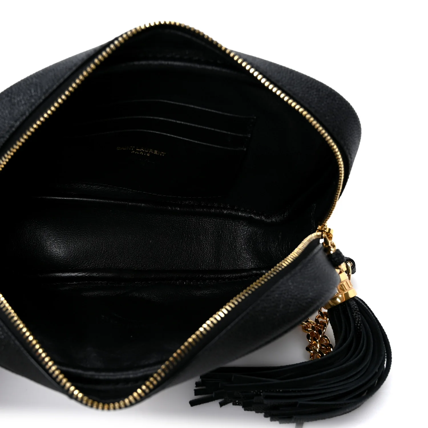Grain De Poudre Matelasse Monogram Mini Lou Camera Bag Black - Top Club