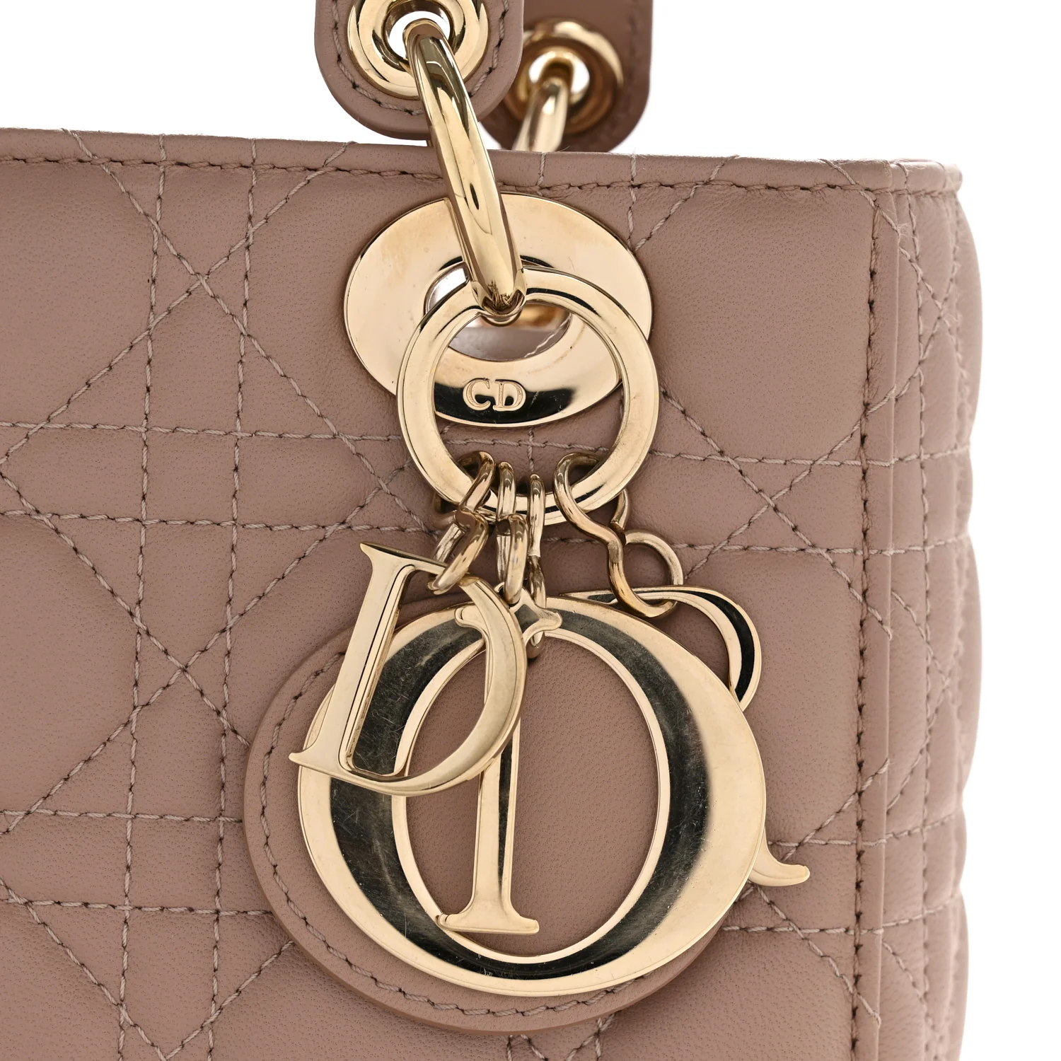 Lambskin Cannage Small My ABC Dior Lady Dior Blush - Top Club