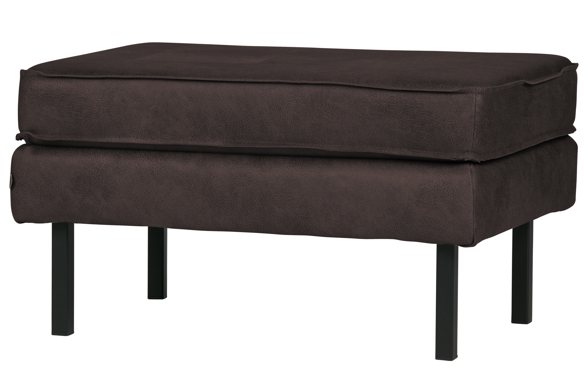 Hocker Rodeo op poten zwart Rodeo hocker op poten Zwart