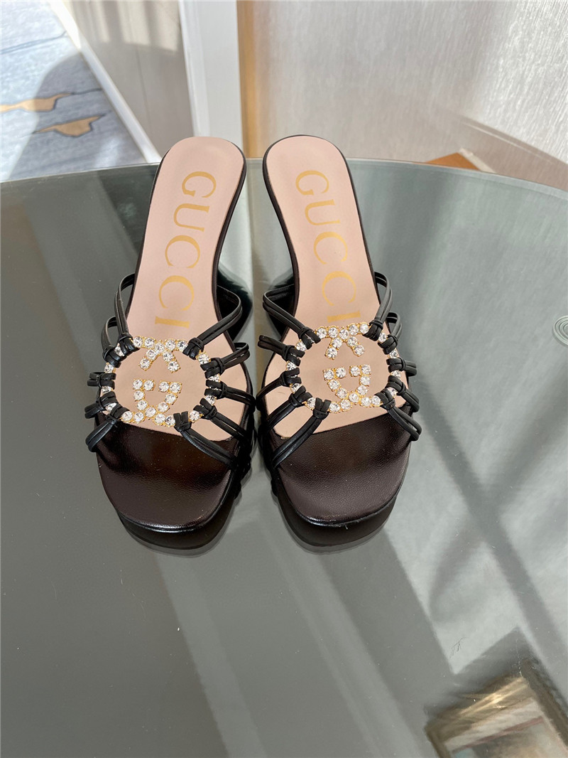 gucci new crystal embellished sandals and slippers - Sneaker Replica Workshop