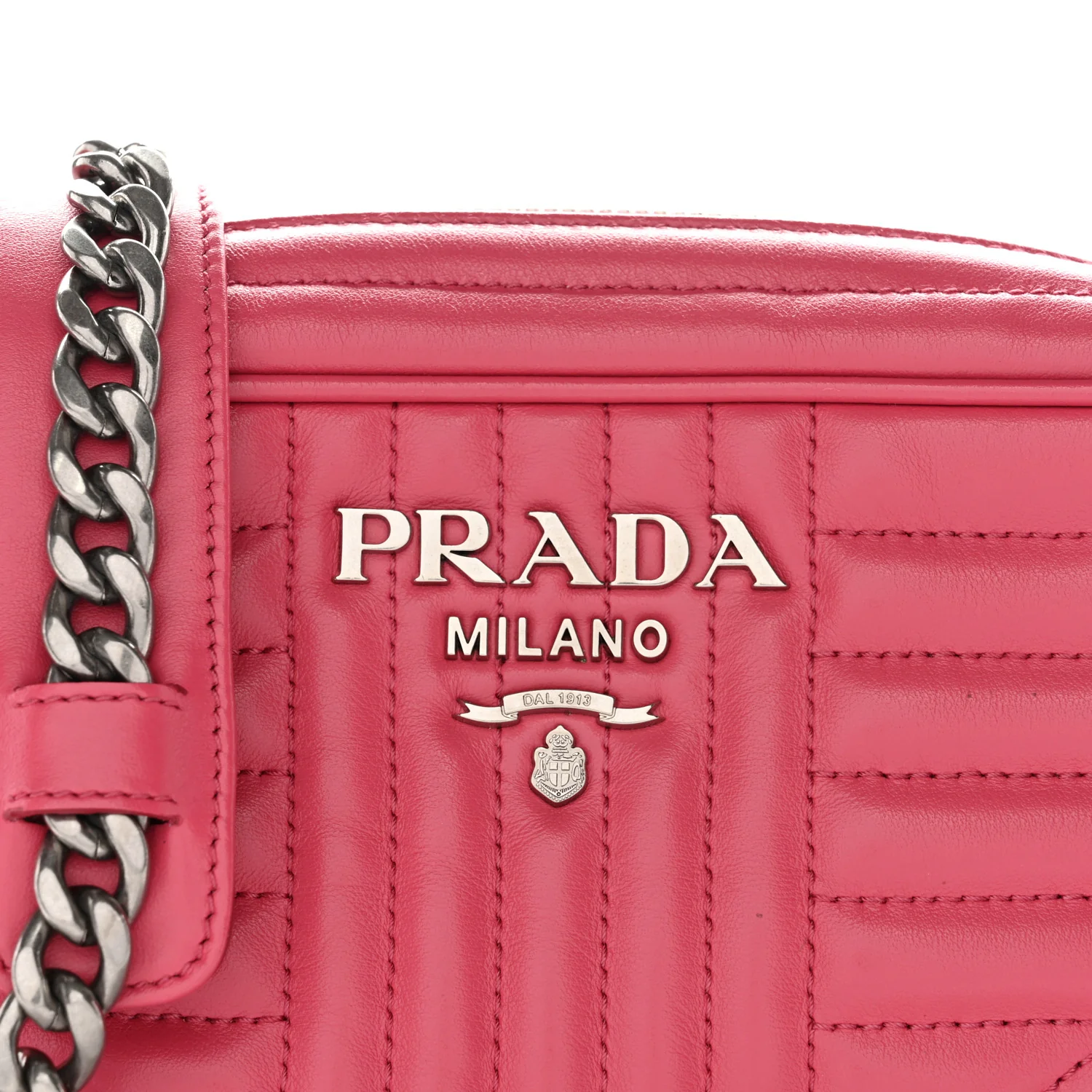 Soft Calfskin Diagramme Camera Bag Peonia - Top Club