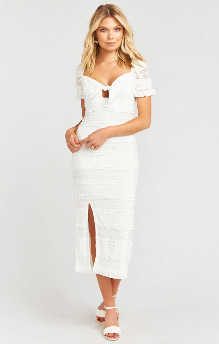 Honey Bun Tie Dress