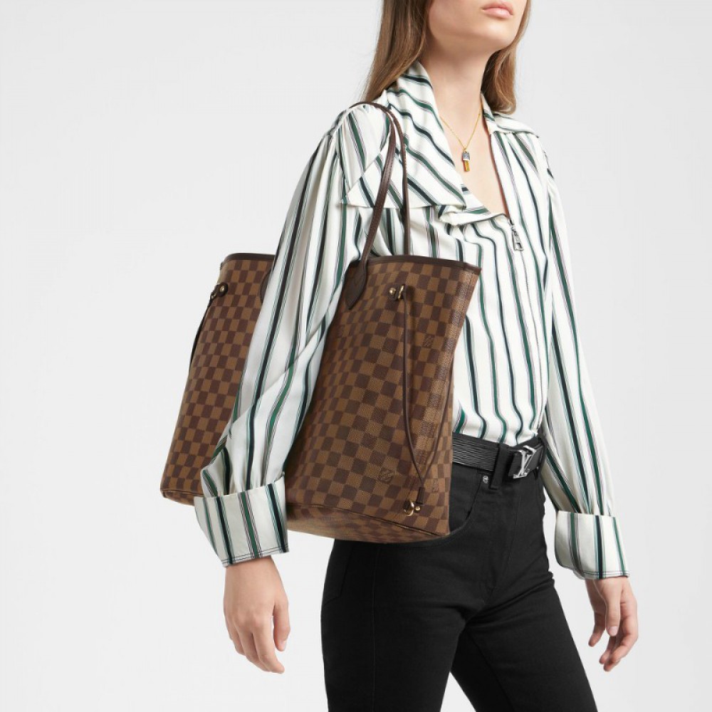 L Damier Ebene Canvas Neverfull GM N41357 - Top Club