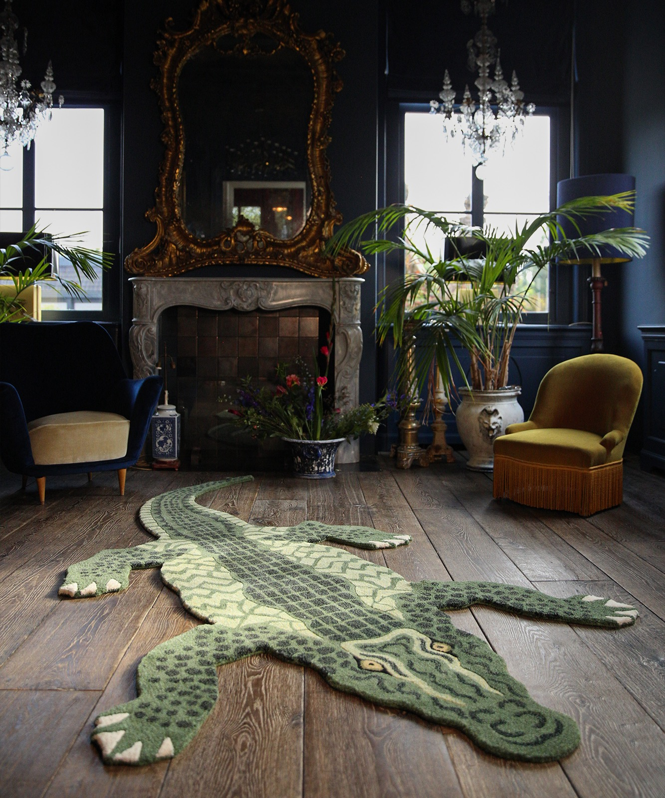 DG Crocodile Rug XL