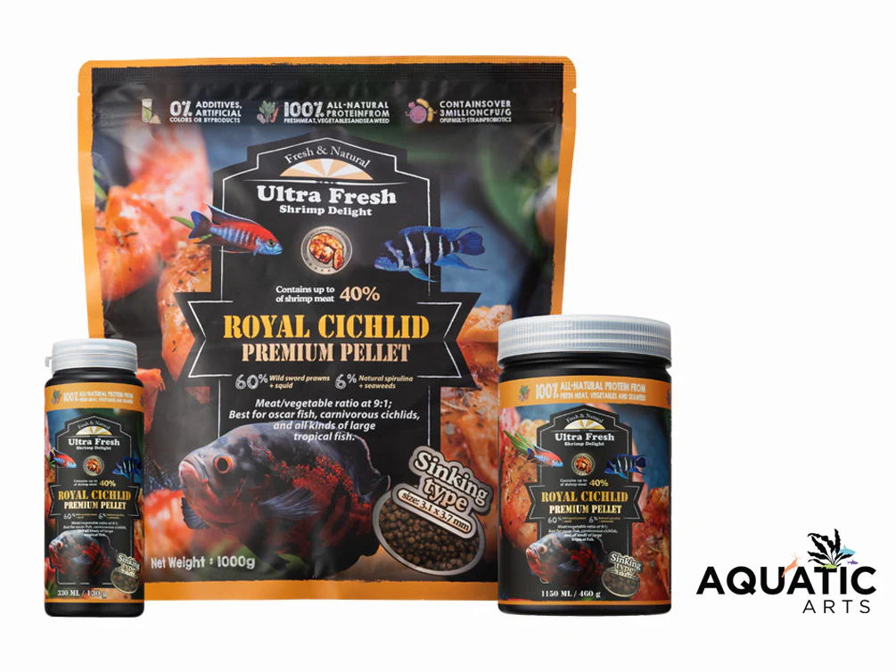 Ultra Fresh Royal Cichlid Premium Pellet - Shrimp Delight
