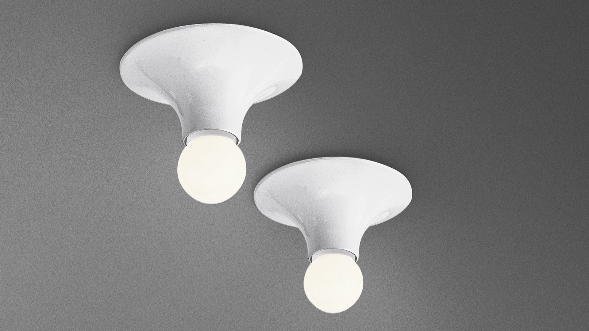 Wandlamp Teti wit