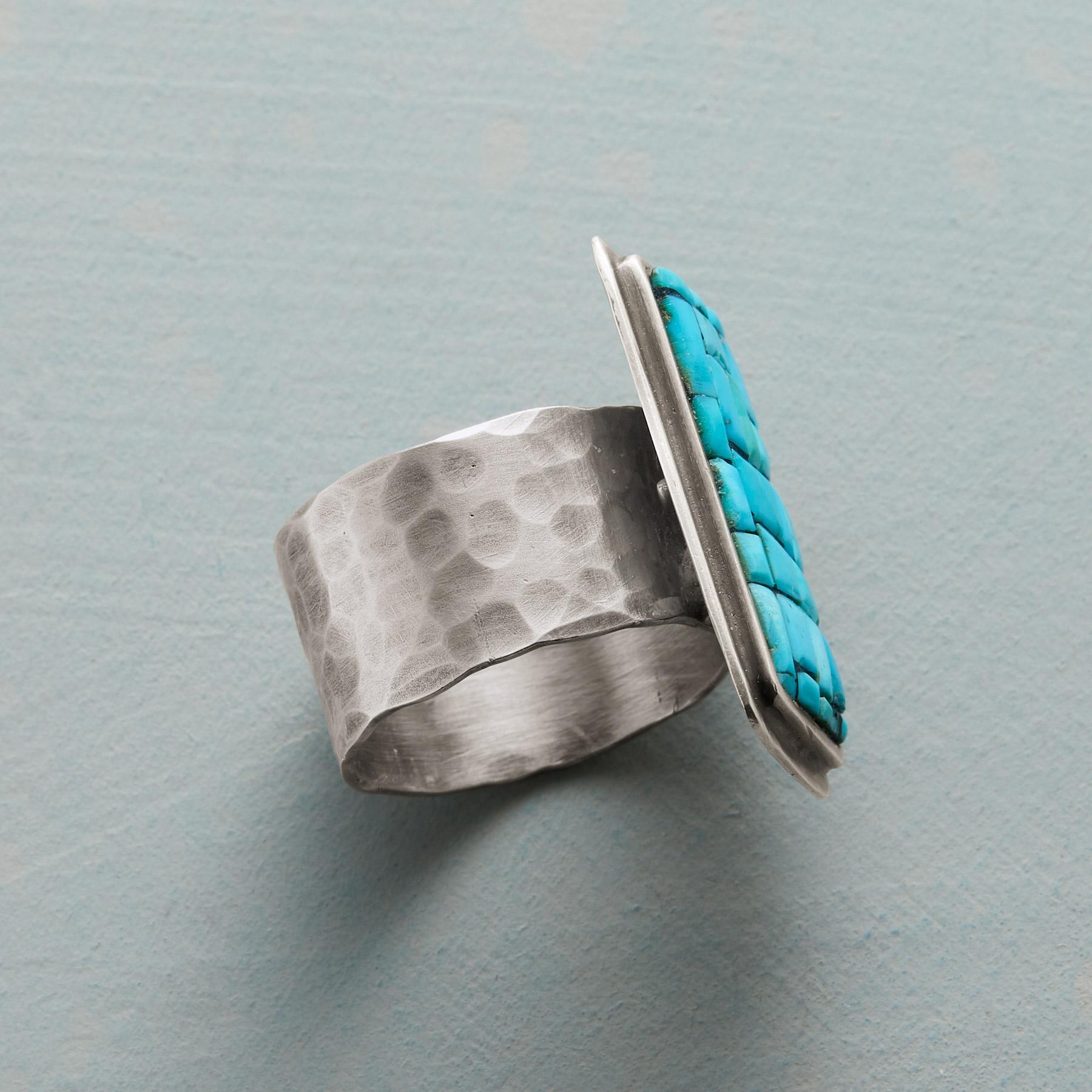Turquoise Cobblestone Ring - Sundance Living