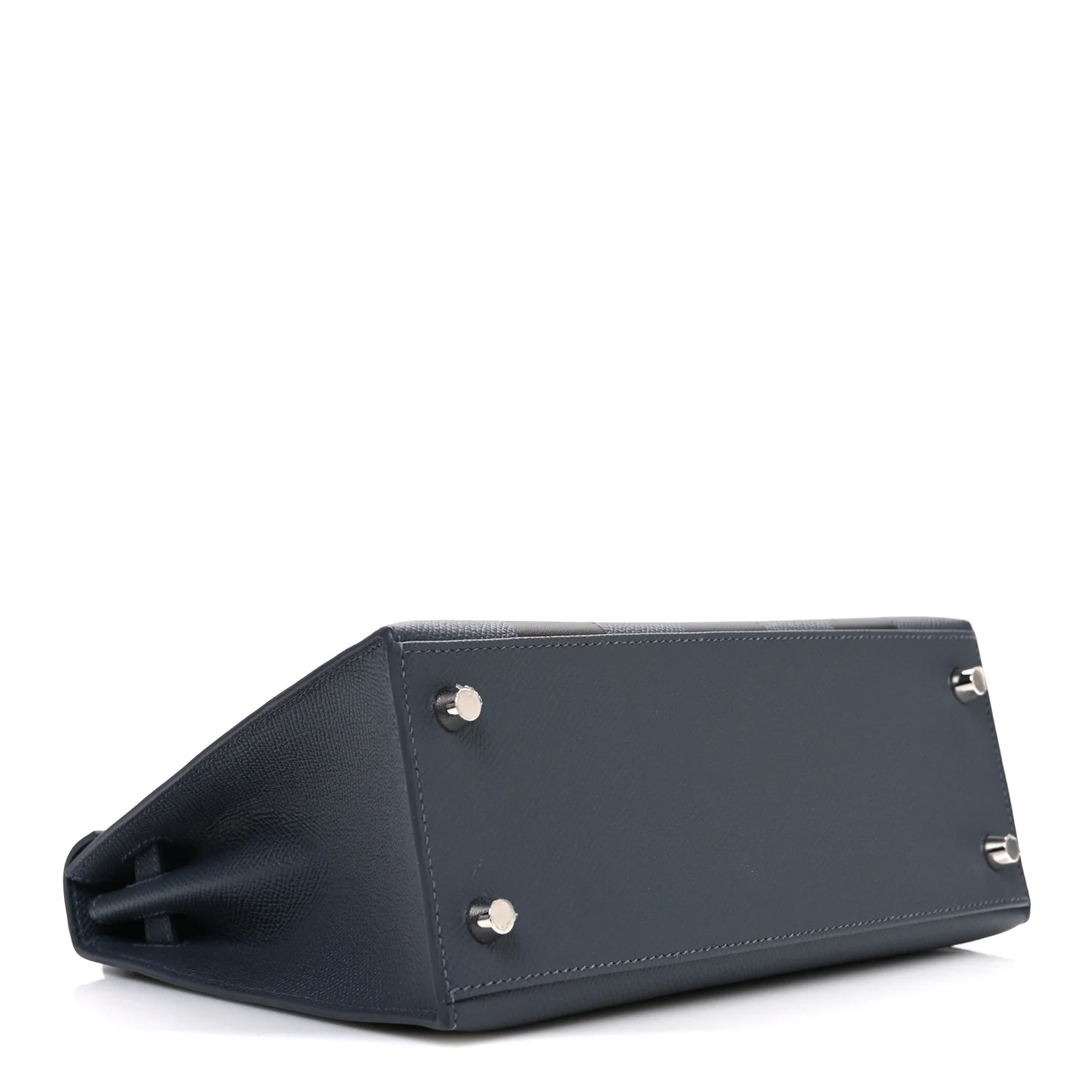 Epsom Tadelakt Chevre Mysore Casaque Etoilee Kelly Sellier 25 Ardoise Black Vert Peppermint - Top Club