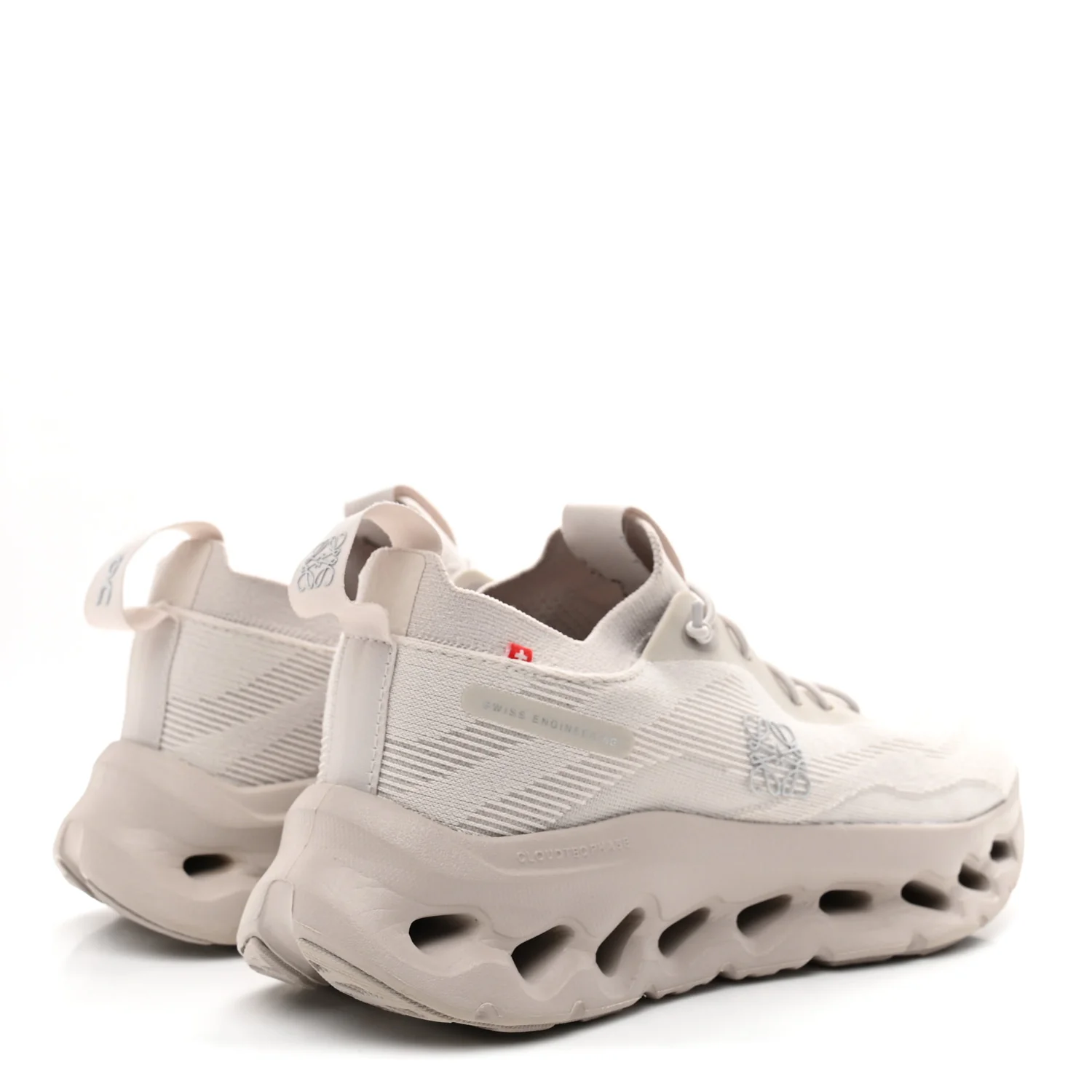 X ON Recycled Polyester Womens Cloudtilt Sneakers 38 Sand - Top Club