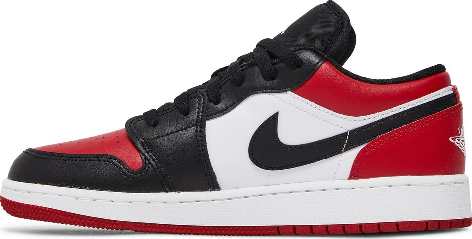 Air Jordan 1 Low GS  Bred Toe  553560-612 - Sneaker Replica Workshop