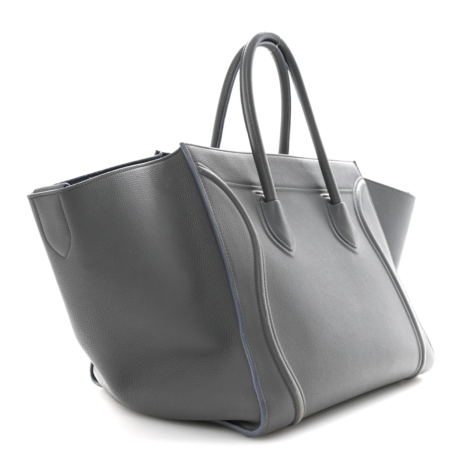 Baby Grained Calfskin Medium Phantom Luggage Kohl - Top Club